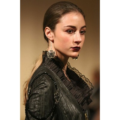 Combinaison en cuir noir