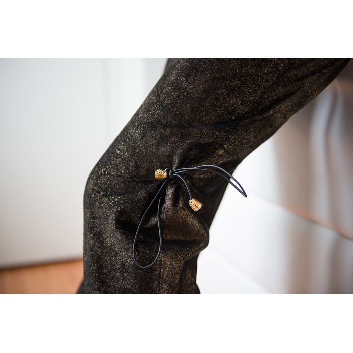 Pantalon en suède doré Pantalon en suède doré