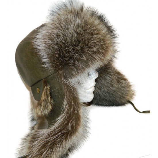 CHAPEAU en fourrure de raton laveur CHAPEAU en fourrure de raton laveur