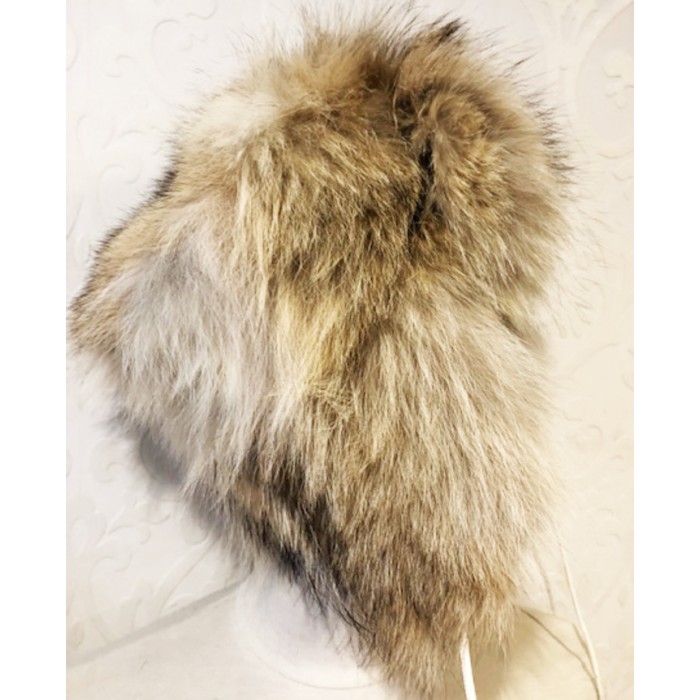 CHAPEAU en fourrure de coyote Trappeur CHAPEAU en fourrure de coyote Trappeur