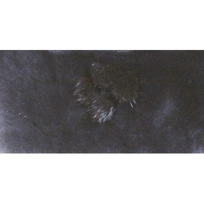 ZUKI Manteau de castor rasé avec cuir  ''MEADOW''  