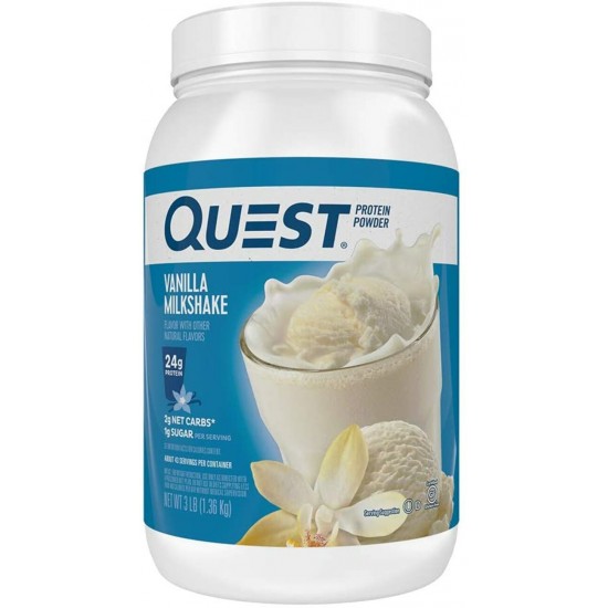Poudre protéinée milkshake à la vanille 1.36kg (3lb)