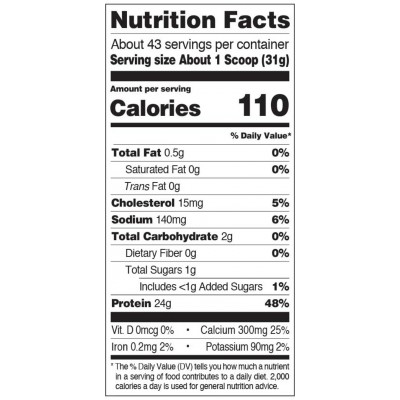Poudre protéinée milkshake au chocolat 1.36kg (3lb)