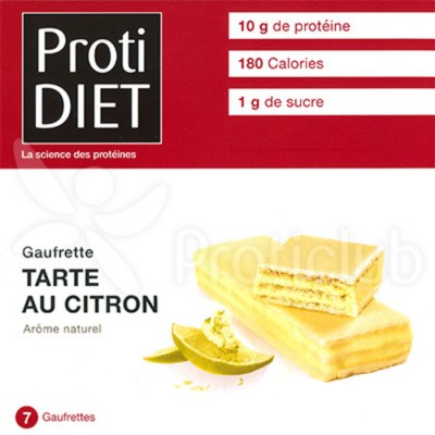 Gaufrettes tarte au citron
