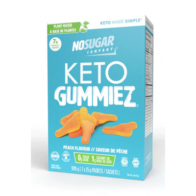 Keto Gummiez saveur de pêche