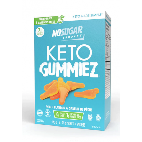 Keto Gummiez saveur de pêche