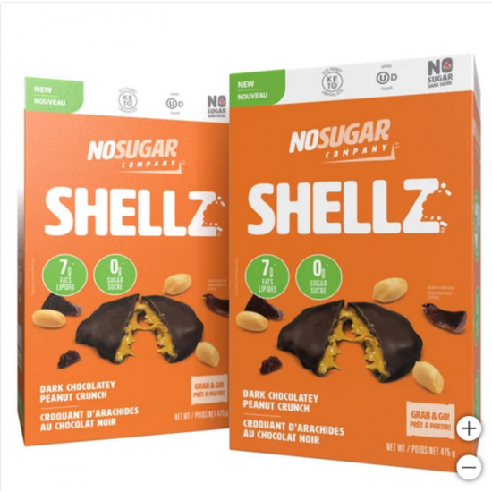 Keto Shellz croquant d'arachides saveur chocolat noir