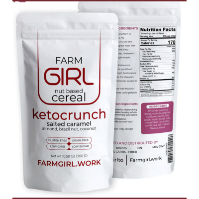 Granola Ketocrunch Caramel salé