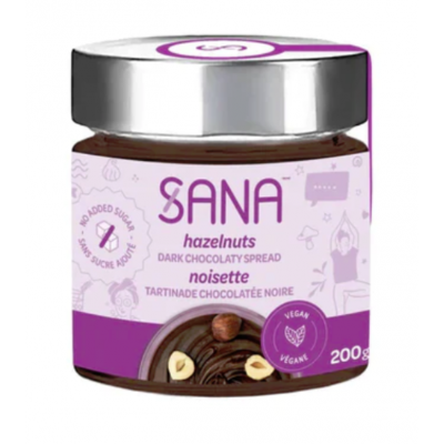 Tartinade chocolatée noire saveur noisette