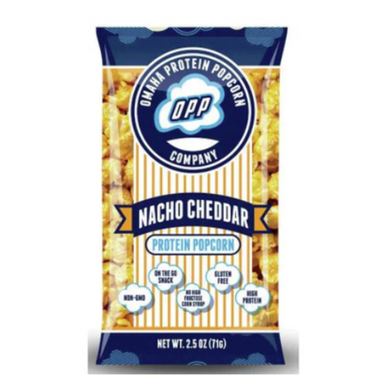 Popcorn protéiné au cheddar nacho 