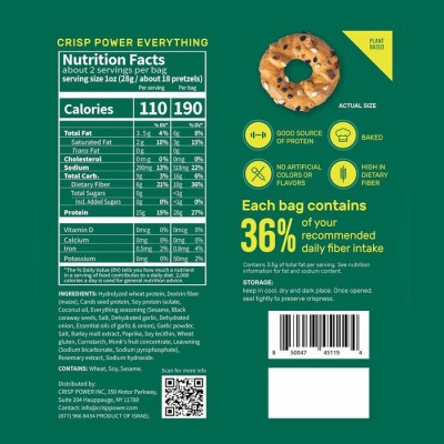 Pretzels protéinés Everything  (2 sachets)