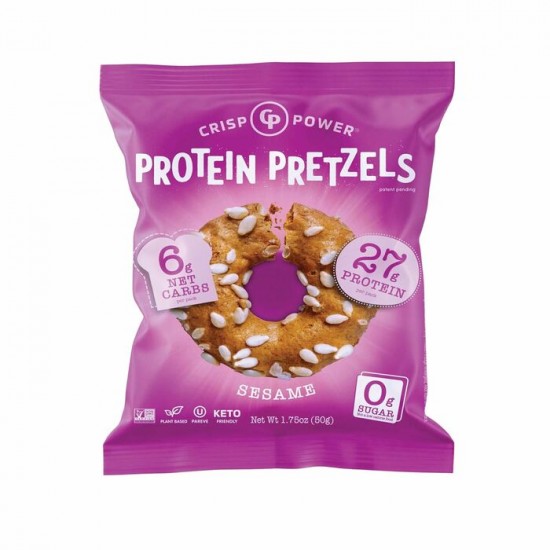 Pretzels protéinés Sésame  (2 sachets)