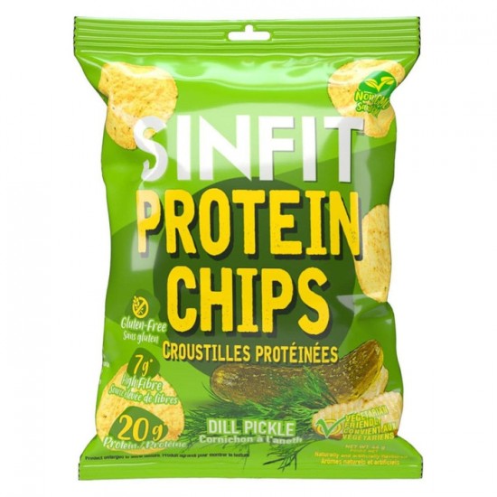 Croustilles saveur cornichon à l'aneth (2 sachets)