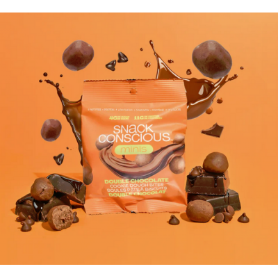 Minis boules pâte à biscuits Double chocolat (3...
