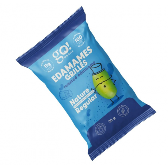 Go Beanz Edamames grillés nature  (3 sachets) 