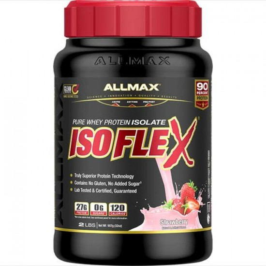 Isolat de Protéine (pure whey) ISOFLEX saveur fraise