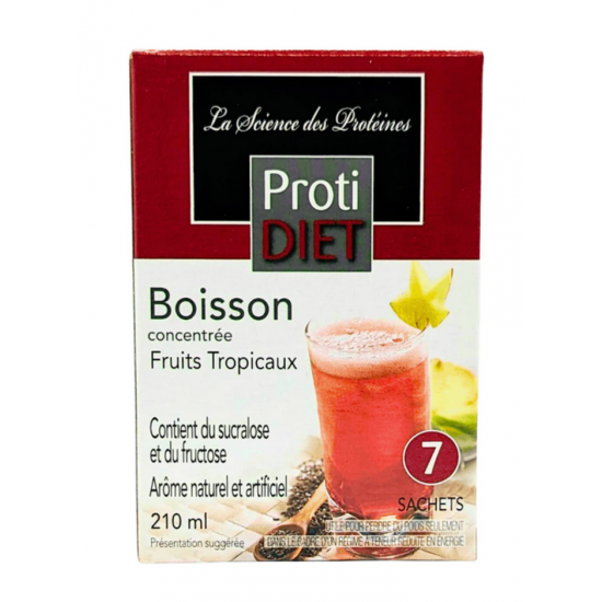Boisson concentrée fruits tropicaux