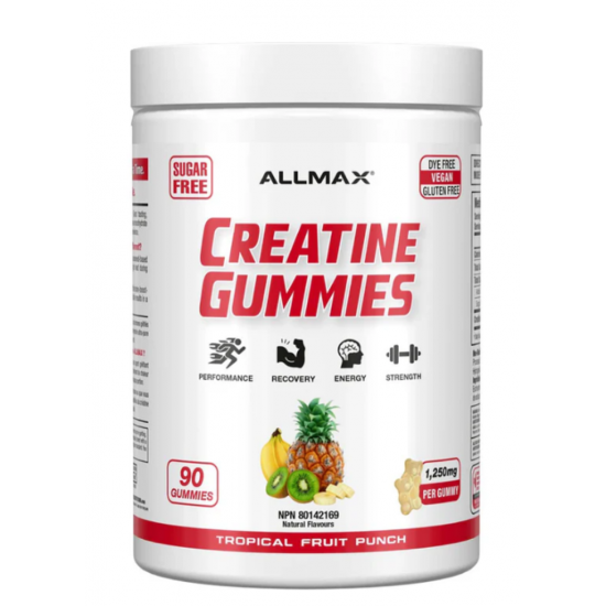 Créatine gummies punch aux fruits tropicaux