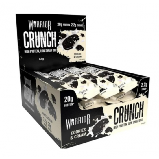 Barre saveur biscuits et crème (3 barres)