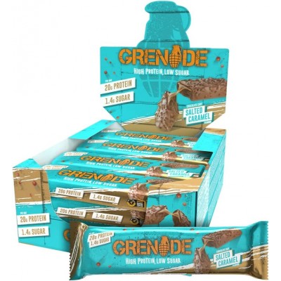Barre protéinée Pépites de chocolat caramel...