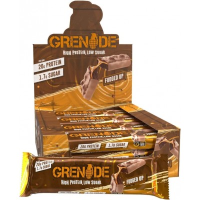 Barre protéinée saveur de fudge  (3 bars)