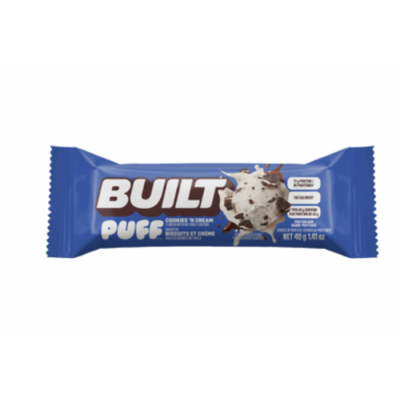 Barre saveur biscuits et crème (3 barres)