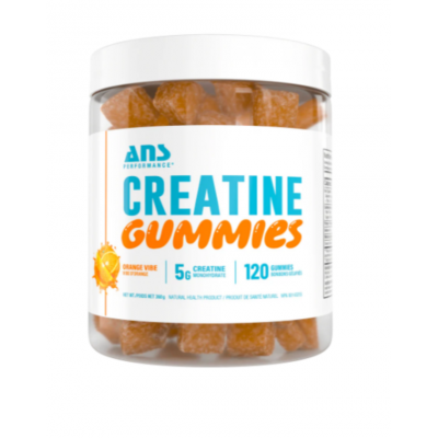 Créatine gummies saveur vibe d'orange