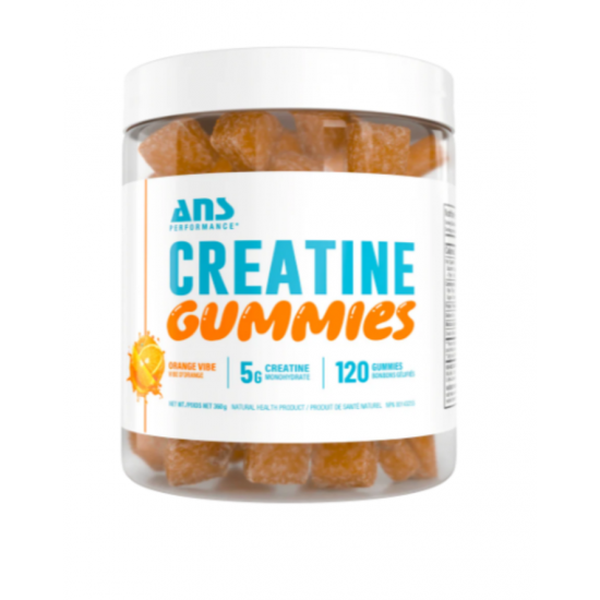 Créatine gummies saveur vibe d'orange
