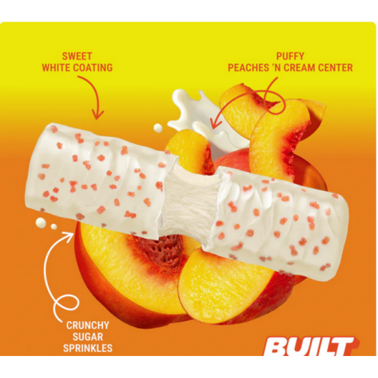 Barre Sour Puff Punch aux pêches sucrées (3 barres)