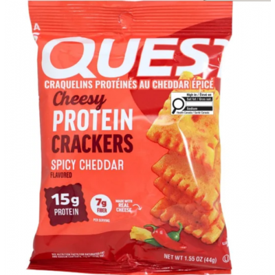 Craquelins protéinés saveur fromage épicé...
