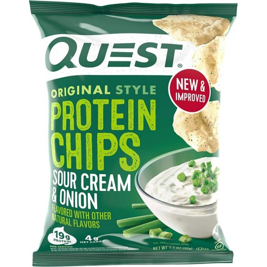 Croustilles crème sure et oignon (boîte de 8)