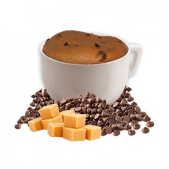 Mug cake chocolaté au caramel