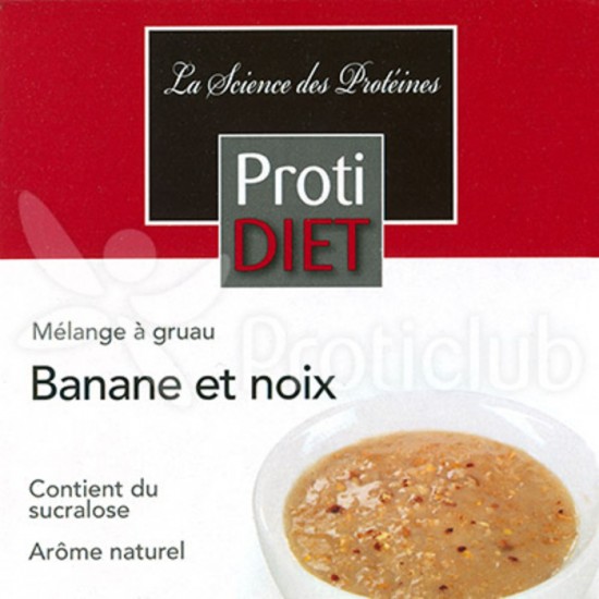 Gruau banane & noix