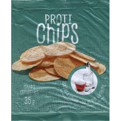 Croustilles sel de mer & vinaigre (7 sachets)