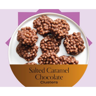 Bouchées chocolatées à saveur de caramel salé