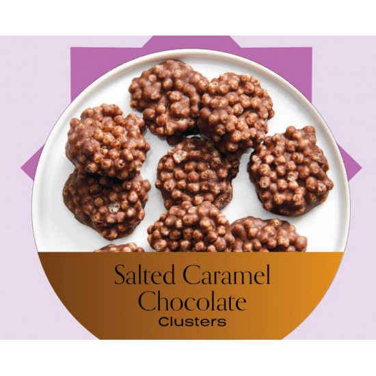 Bouchées chocolatées à saveur de caramel salé