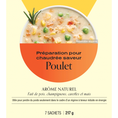 Préparation pour chaudrée saveur Poulet