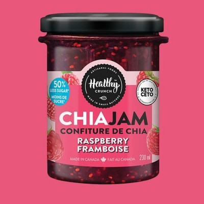 Confiture de chia framboise