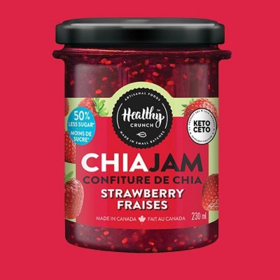 Confiture de chia fraises