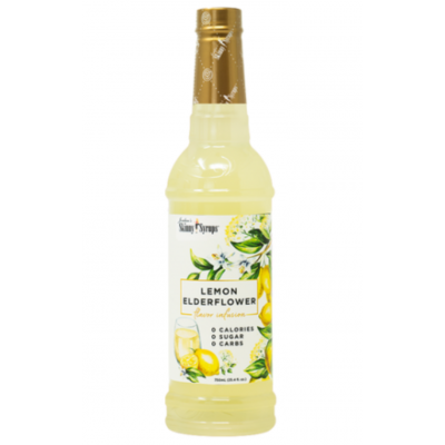 Sirop citron et fleur de sureau