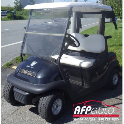 Toit court noir pour voiturette de golf