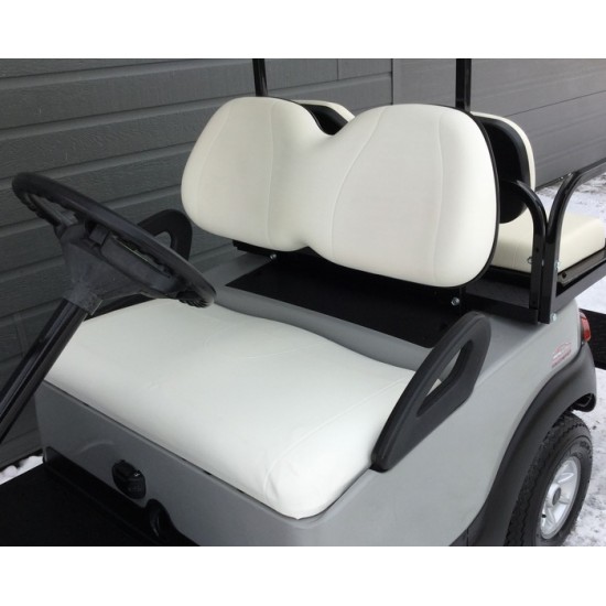 Tissus blanc pour voiturette de golf