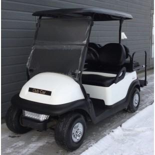 Club-Car Precedent blanc électrique 4 places 