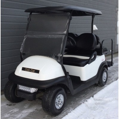 Club-Car Precedent blanc électrique 4 places 