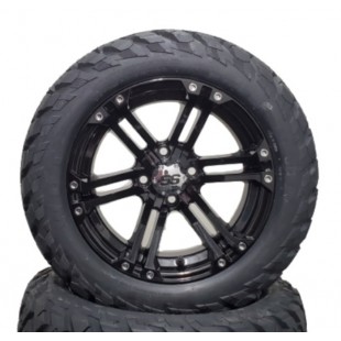 Mag 14'' Rockstar Gloss Black  avec pneu Willy