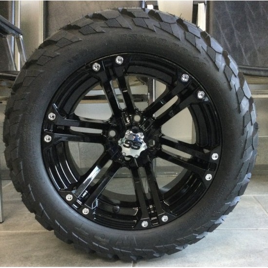 Mag 14'' Rockstar Gloss Black  avec pneu Willy