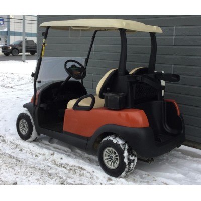 Club-Car Precedent orange brûlé électrique 4 places 2019