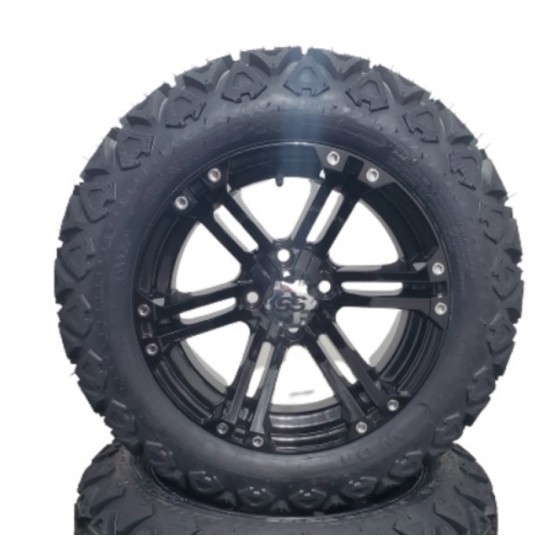 Mag 14" Rockstar gloss black avec pneu X-trail