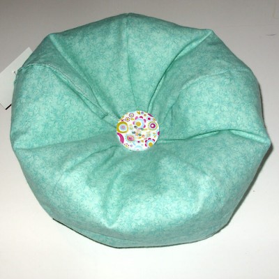 Fauteuil «bean bag» vert pour poupée Mélie