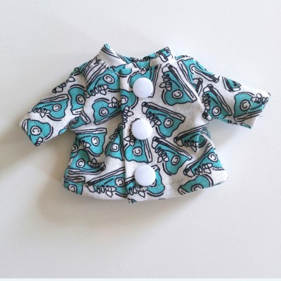 T-shirt motif espadrilles pour poupée Mélie et Mélo
